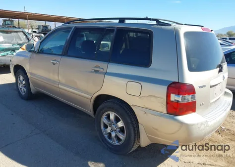 2004 Toyota Highlander V6 from USA, damaged, VIN JTEDP21A640033411